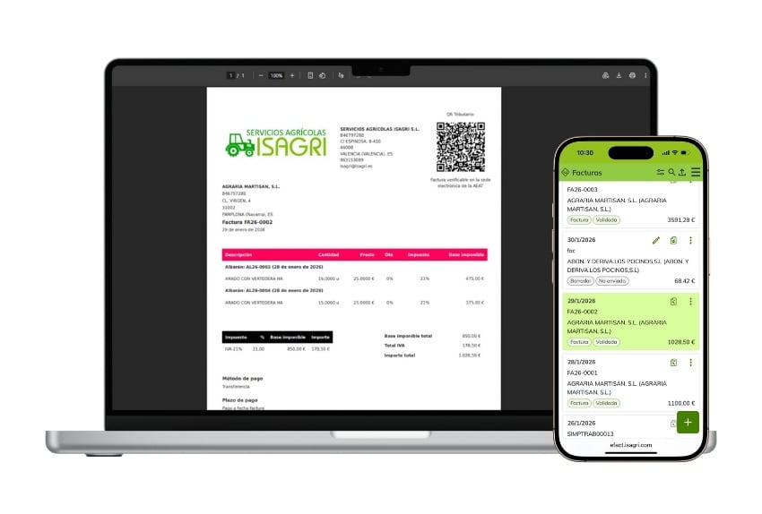 ISAGRI-EFACT-conexion-verifactu