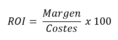 Fórmula para calcular el ROI