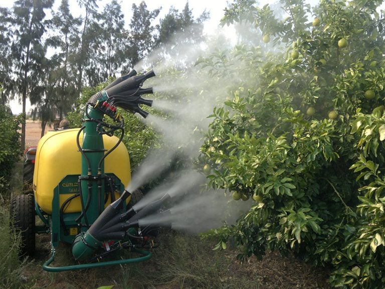 Productos insecticidas contra el minador de los cítricos