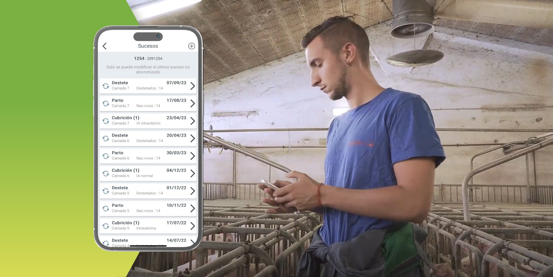 La app de Pig'Up cómoda y eficiente