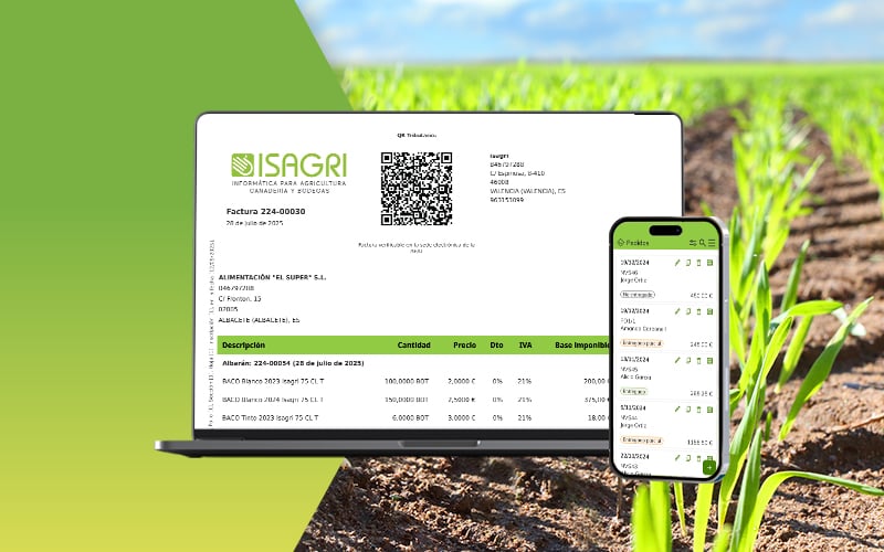 Programa de facturación para agricultores y ganaderos