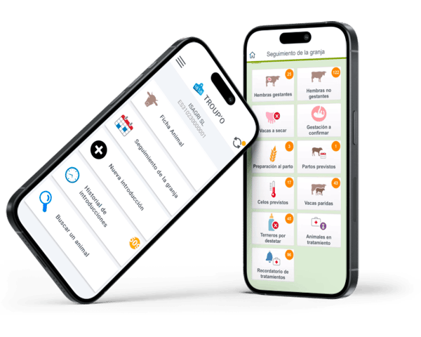 Toda la información de tu granja en la app de Troup'O