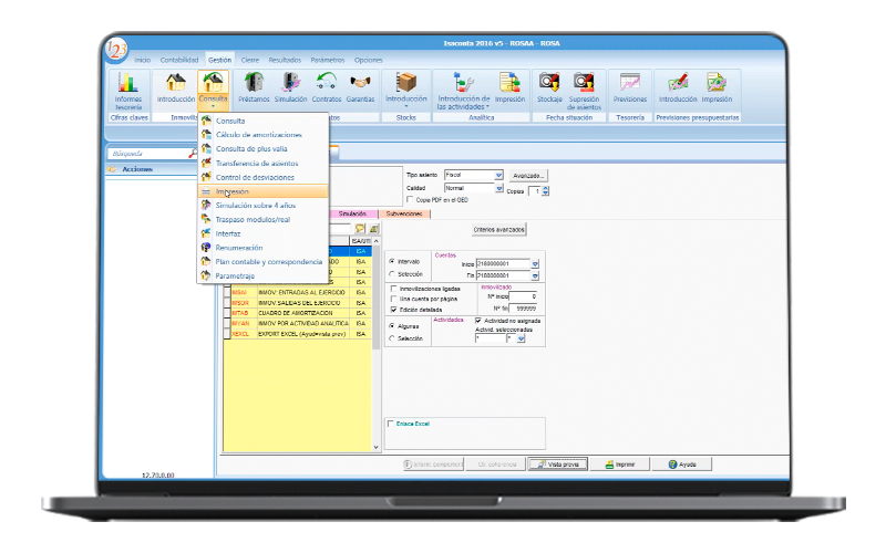 Software de gestión ganadera para la gestión contable