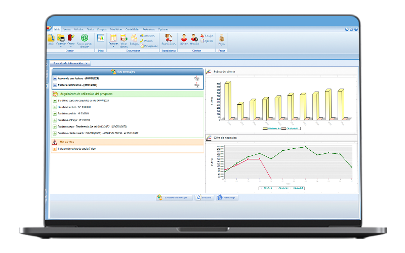 Software de gestión ganadera para la gestión comercial y de producción