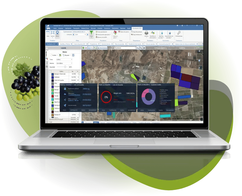 ISAGRI propone Geofolia para controlar las actuaciones en campo y organizar los trabajos en las parcelas